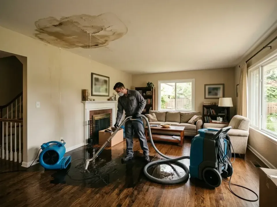 attic-pipe-burst-ceiling-drip-008 — frequently asked questions, Water Damage Restoration & Carpet Care in The Hideout, PA
